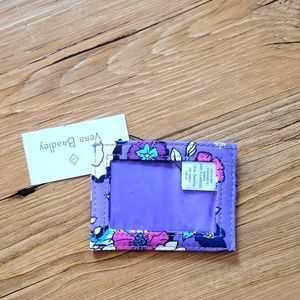 Vera Bradley Enchanted Garden Card Case NWT